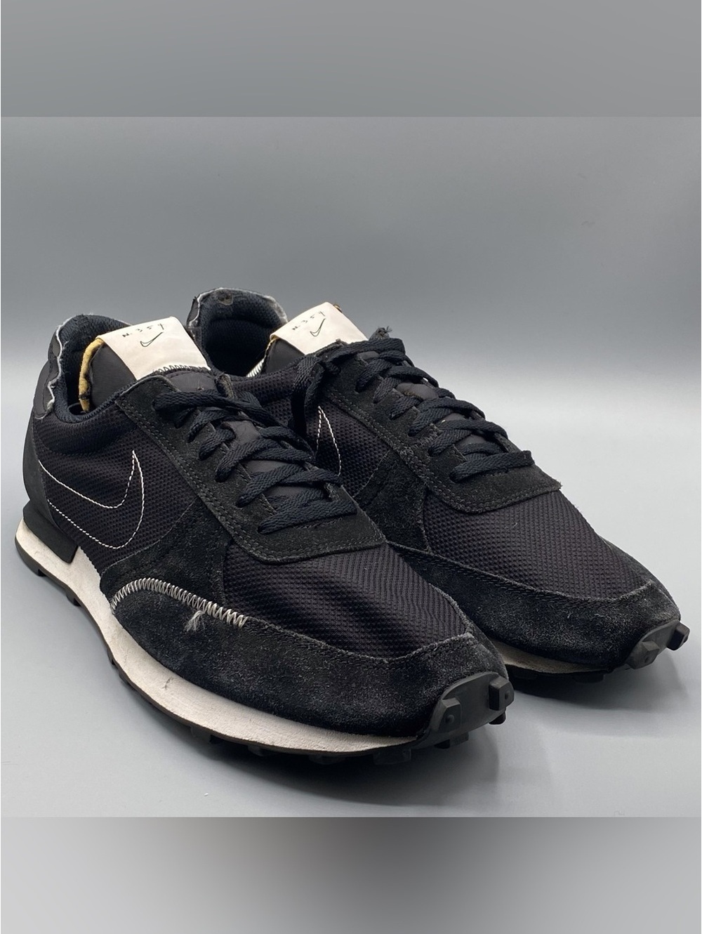 Nike Daybreak Type Black Athletic Running Sneakers